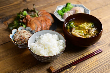 一汁二菜 たんぱく質定食