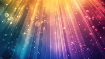 Obraz premium Glittering prism light background of gradation where light