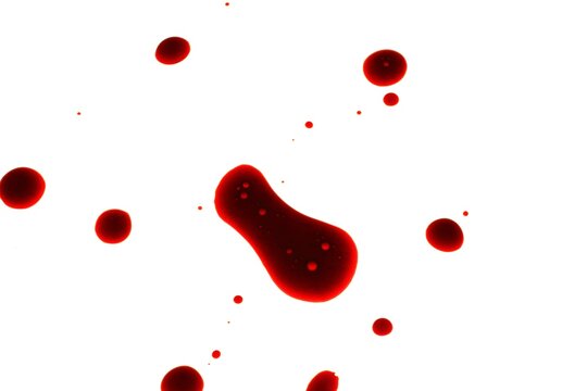 Drops of blood - Powered by Adobe