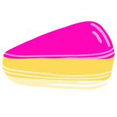 illustration of a bun