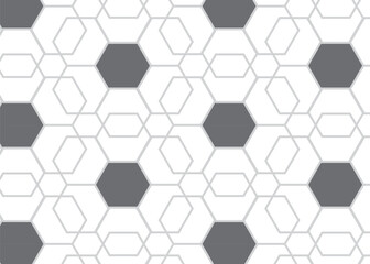 Abstract pattern with hexagons.