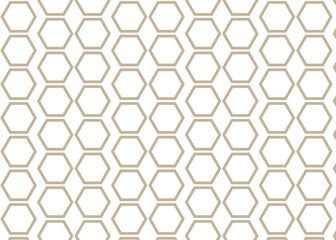 seamless pattern with hexagons