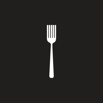 Fork - A Silverware Utensil For Eating Flat Vector Icon For Food Apps And Websites