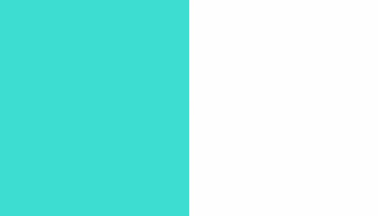 Aqua teal turquoise split fifty fifty banner background wall paper