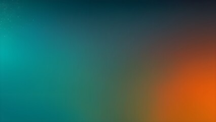 Abstract background with blue and orange gradients and copy space.