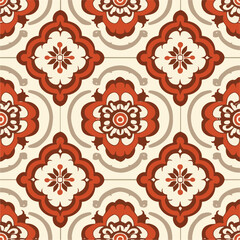 Chinese seamless pattern illustration