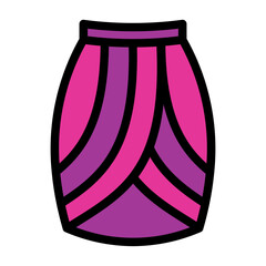 Tulip Skirt Filled Style