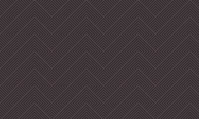 vector abstract rectangle purple lines pattern on black background for wallpaper, banner, wrapping paper, etc.