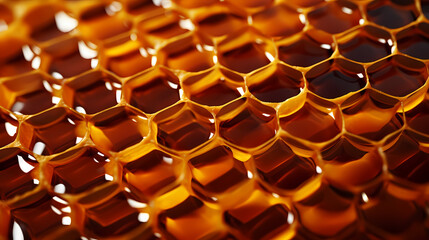 Obraz premium honeycomb, sweet honey