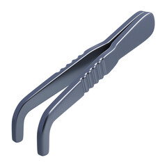 Forceps 3d icon health care and medical concept