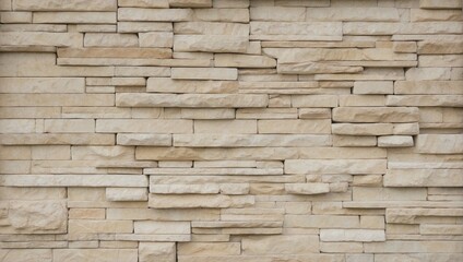 Seamless Marble Stone Wall Background. AI Generated 