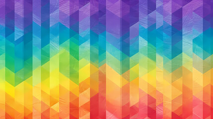 Empty rainbow colored striped background