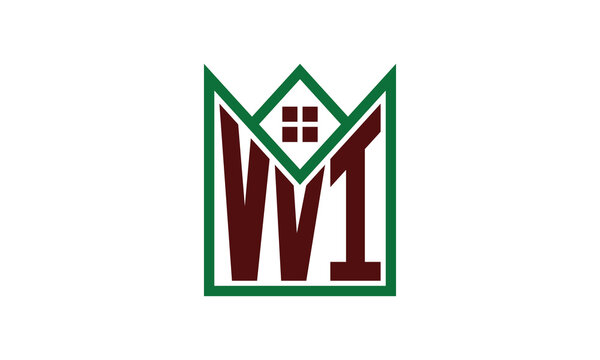 VVI initial letter real estate builders logo design vector. construction, housing, home marker, property, building, apartment, flat, compartment, business, corporate, house rent, rental, commercial