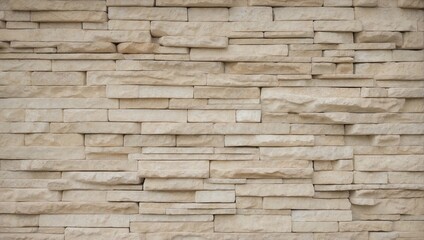 Seamless Brick and Stone Wall Texture. AI Generated 
