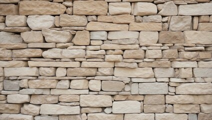Weathered Stone Wall Background. AI Generated 
