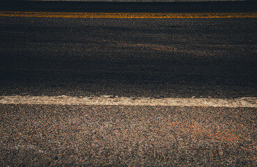Black asphalt road texture background. - 749712606