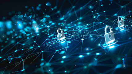Electronic security lock Digital padlock for computing system. Electronic security lock, Digital padlock, Computing system, Cybersecurity, Data protection, Digital security, Technology lock,