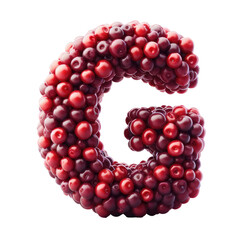 Isolated 3D Letter on a Clear PNG Canvas Generative AI