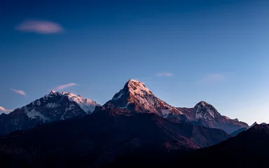 Cercles muraux Annapurna Landscape view of Mount Annapurna range in Nepal.