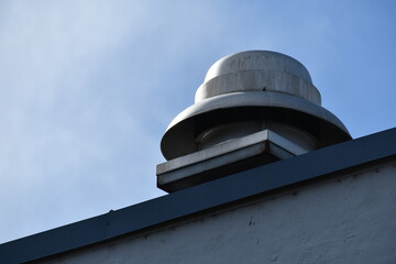 Industrial kitchen vent, rooftop unit.