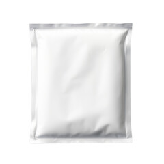 Blank fabric pouch isolated on transparent background, png