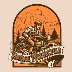 Motorcycles - Rider Vector Art, Illustration and Graphic