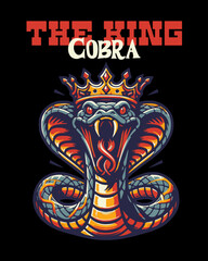 King Cobra Vector Art, Illustration and Graphic
