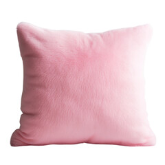 Pink pillow Isolated on transparent background