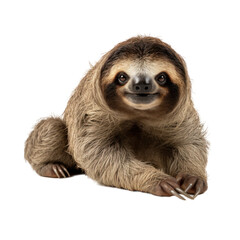 Fototapeta premium Sloth Isolated on transparent background