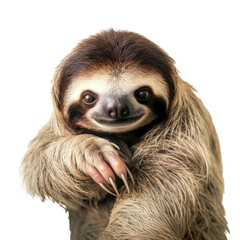 Fototapeta premium Sloth Isolated on transparent background