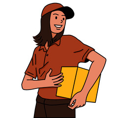 delivery woman