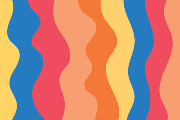 abstract background with waves. dynamic minimal art background.