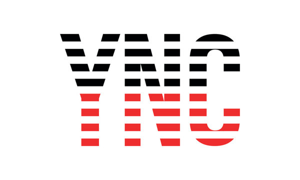 YNC three initial letter iconic line negative space minimal logo design vector template. monogram, abstract, wordmark, business, typography, minimalist, brand, company, flat, modern, unique, simple