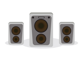 audio speaker vector