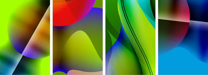 Abstract colors. Abstract backgrounds for wallpaper, business card, cover, poster, banner, brochure, header, website