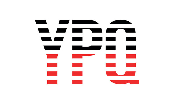 YPQ three initial letter iconic line negative space minimal logo design vector template. monogram, abstract, wordmark, business, typography, minimalist, brand, company, flat, modern, unique, simple