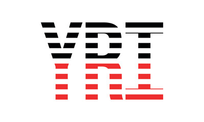 YRI three initial letter iconic line negative space minimal logo design vector template. monogram, abstract, wordmark, business, typography, minimalist, brand, company, flat, modern, unique, simple