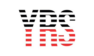 YRS three initial letter iconic line negative space minimal logo design vector template. monogram, abstract, wordmark, business, typography, minimalist, brand, company, flat, modern, unique, simple