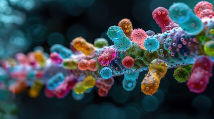 Evil germs in the body 