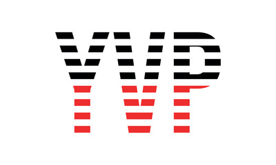 YVP three initial letter iconic line negative space minimal logo design vector template. monogram, abstract, wordmark, business, typography, minimalist, brand, company, flat, modern, unique, simple