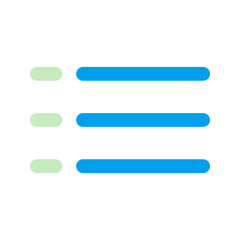 Obraz premium view list Duo tone icon