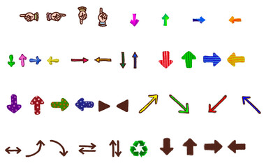 矢印いろいろ　arrow