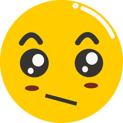 Fototapeta premium Cute Emoji