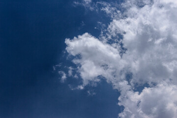 bluesky with cloud natural color