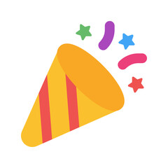 confetti Flat icon