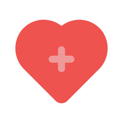 Fototapeta premium healthy Flat icon