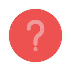 question Flat icon