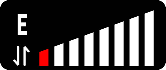 E Signal Icon