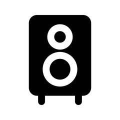 speaker glyph icon