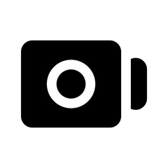 video glyph icon